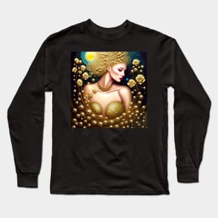 Sun and Moon Goddess Long Sleeve T-Shirt